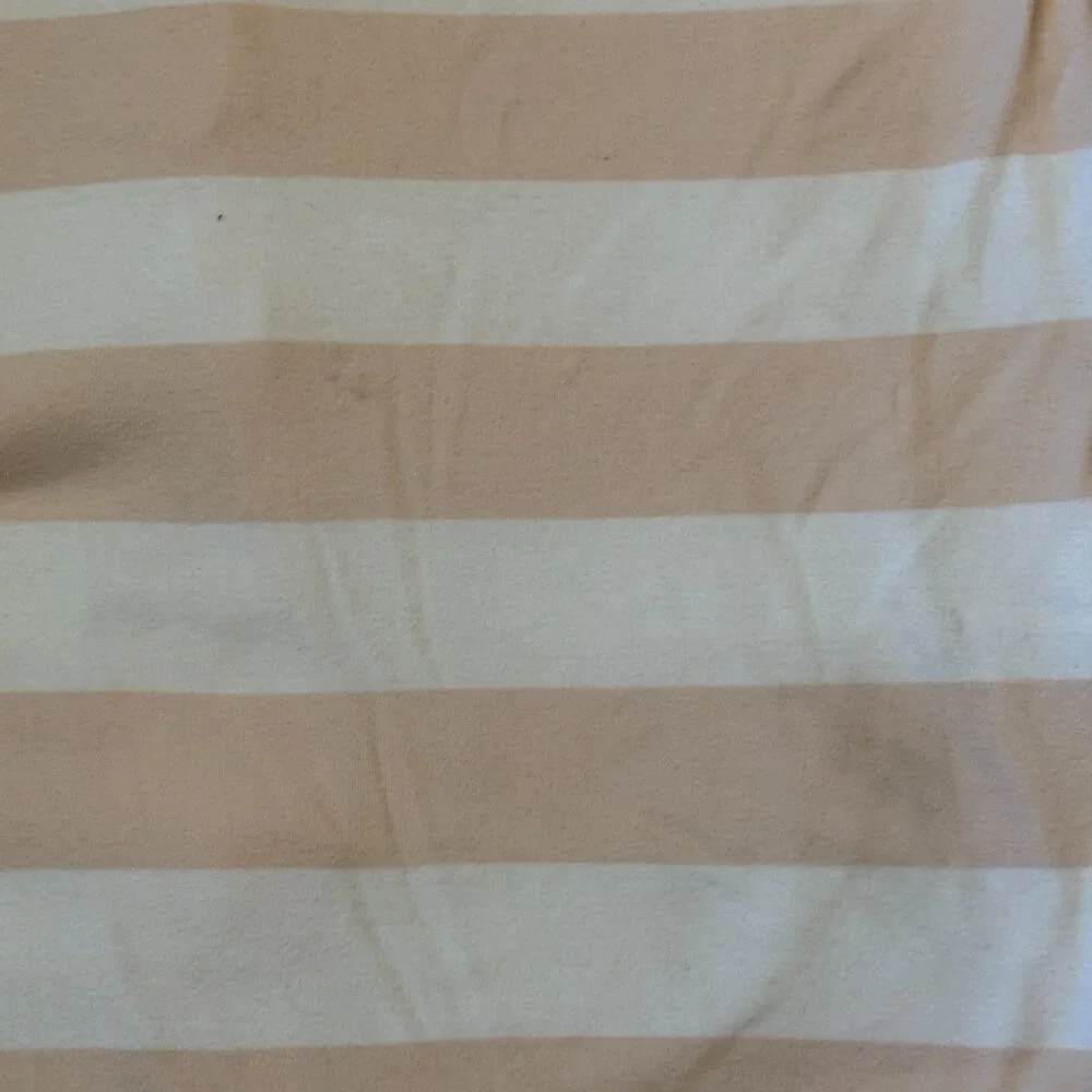 Burt's Bees Baby Beekeeper pink white striped sleepsack girls 18-24 months